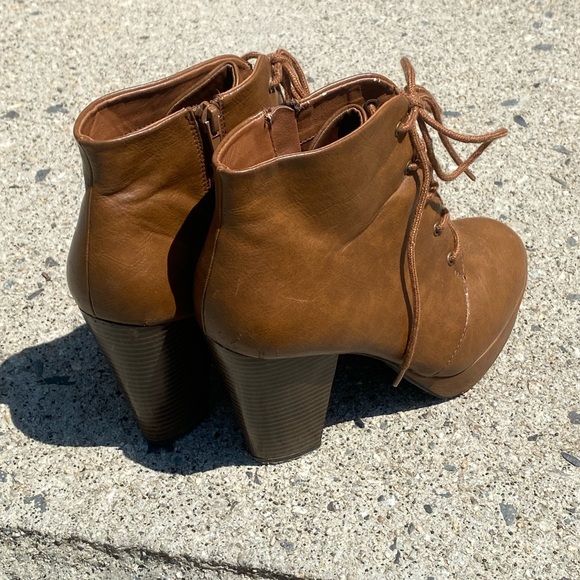 Brash ankle heel boots 4" heel size 10 - Picture 3 of 16
